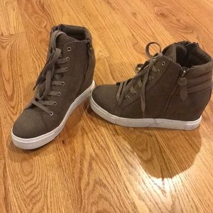 Steve Madden wedge sneakers